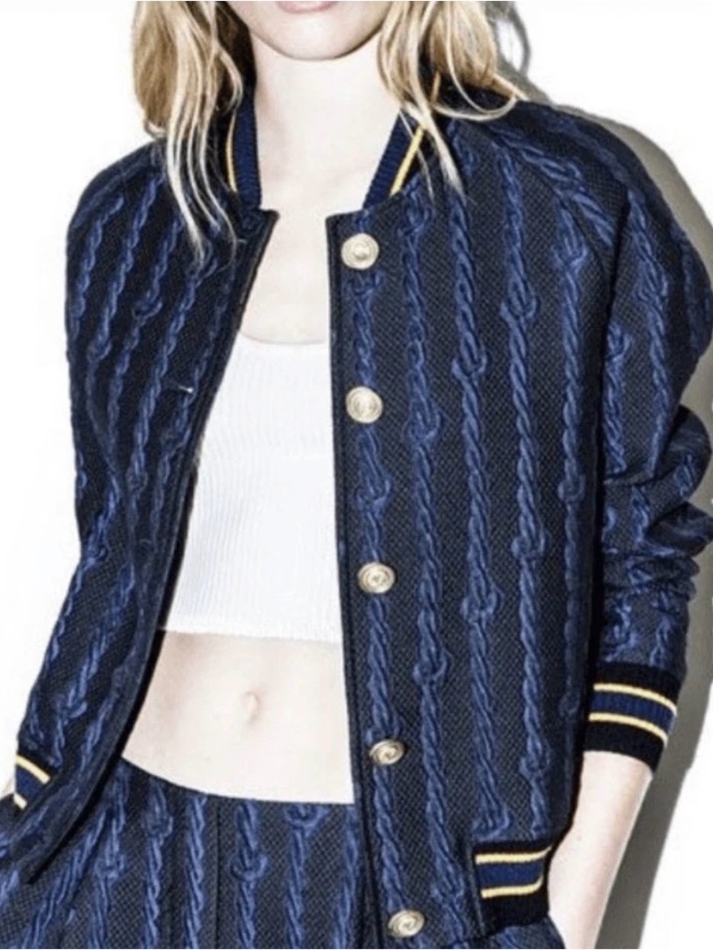 New Phillip Lim varsity bomber oversized 0 $800 current